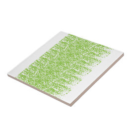 Grunge Lime Green Pattern - Summer Abstract Decor Tegeltje