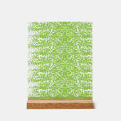 Grunge Lime Green Texture Acryl Bord (Voorkant)