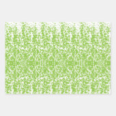 Grunge Lime Green Texture Inpakpapier Vel (Voorkant 3)
