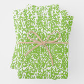 Grunge Lime Green Texture Inpakpapier Vel (In situ)
