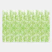 Grunge Lime Green Texture Inpakpapier Vel (Voorkant)