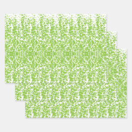 Grunge Lime Green Texture Inpakpapier Vel