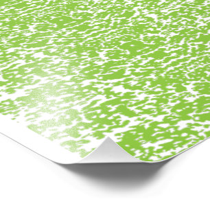 Grunge Limegroen Patroon - Zomer Abstracte Decorat Foto Afdruk