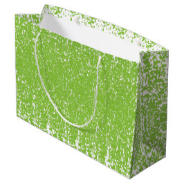 Grunge Limegroene Patroon - Zomer Abstracte Decora Groot Cadeauzakje
