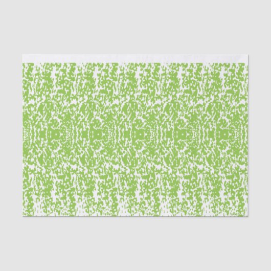 Grunge Limegroene Patroon - Zomer Abstracte Decora Tissuepapier (Voorkant)