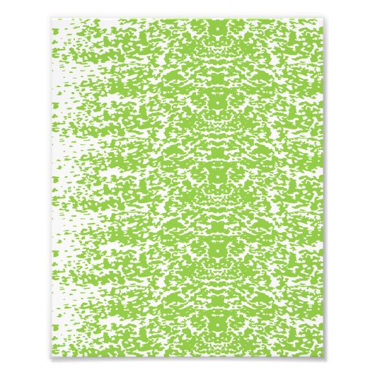 Grunge Limegroene Textuur Foto Afdruk (Voorkant)