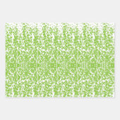 Grunge Limegroene Textuur Inpakpapier Vel (Voorkant)