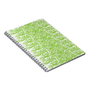 Grunge Limegroene Textuur Notitieboek