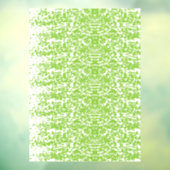 Grunge Limegroene Textuur Raamsticker (Vel 3)