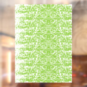 Grunge Limegroene Textuur Raamsticker (Vel 2)