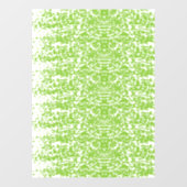 Grunge Limegroene Textuur Raamsticker (Vel)