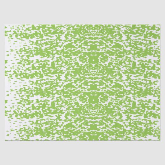 Grunge Limegroene Textuur Tissuepapier (Voorkant)