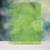 Grunge limoen groene textuur acryl bord (Neutraal)