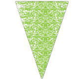 Grunge limoen groene textuur vlaggetjes (Tweede vlag)