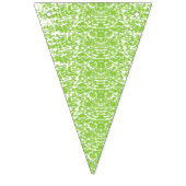 Grunge limoen groene textuur vlaggetjes (Eerste vlag)