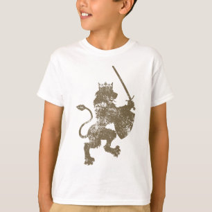 Grunge Lion King Boy Ringer T-Shirt