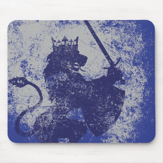 Grunge Lion King Mousepad Muismat (Voorkant)