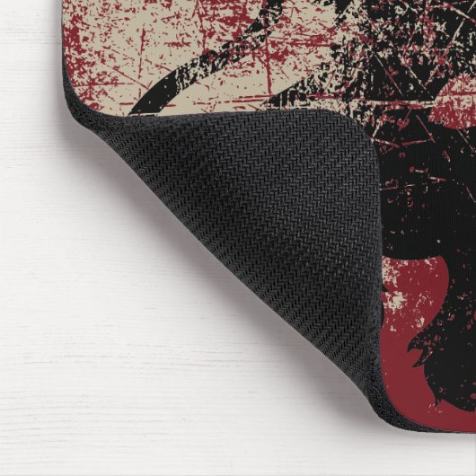 Grunge Lion King Mousepad Muismat (Hoek)