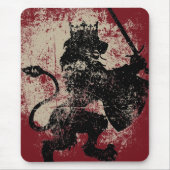 Grunge Lion King Mousepad Muismat (Voorkant)