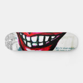 Grunge Lips Skateboard (Horizontaal)