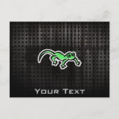 Grunge Lizard Briefkaart (Voorkant)