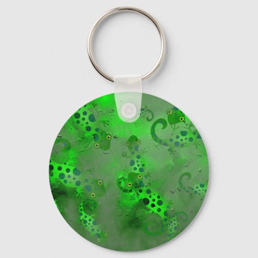 Grunge Lizards Sleutelhanger (Voorkant)