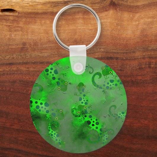 Grunge Lizards Sleutelhanger (Voorkant)