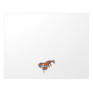 Grunge Lobster Notitieblok