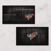 Grunge Lobster Visitekaartje (Voorkant / Achterkant)