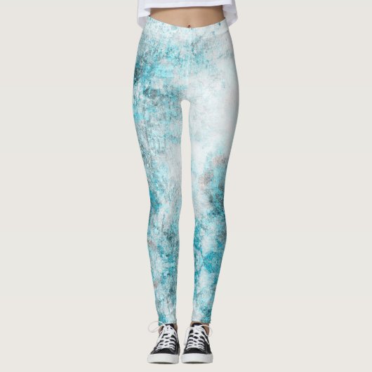 Grunge Love - Power Yoga Leggings (Voorkant)