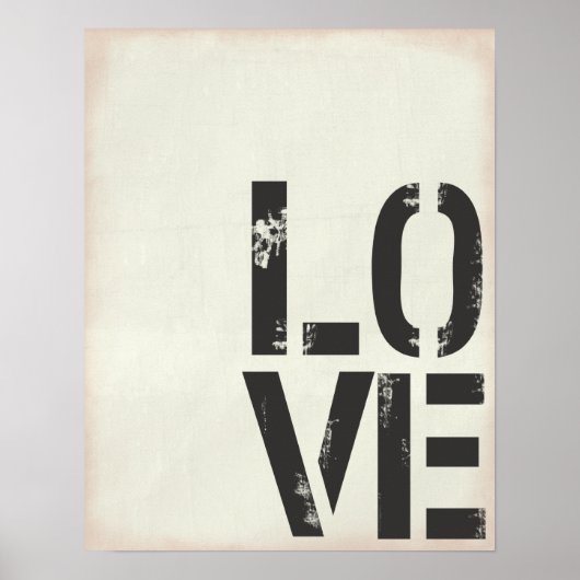 GRUNGE LOVE PRINT (Voorkant)