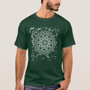 Grunge Mandalas Grijs T-shirt