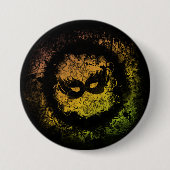 Grunge Mardi Gras Ronde Button 7,6 Cm (Voorkant)