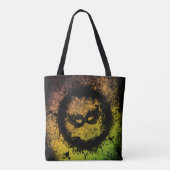Grunge Mardi Gras Tote Bag (Achterkant)