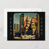 Grunge Medieval Castle Briefkaart (Voorkant / Achterkant)