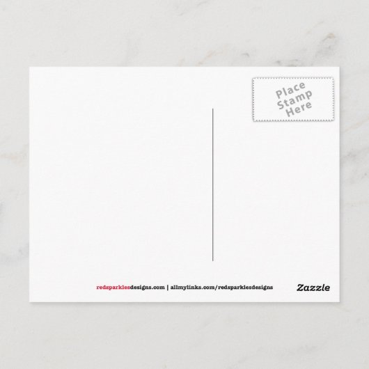 Grunge Medieval Castle Briefkaart (Achterkant)