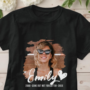 Grunge Memorial verdwenen, maar niet vergeten foto T-shirt