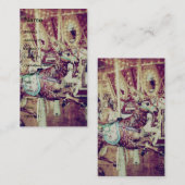 Grunge Merry-Go-Round Goat Visitekaartje (Voorkant / Achterkant)