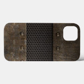Grunge metal background Case-Mate iPhone case (Achterkant (horizontaal))