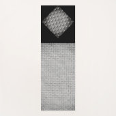 Grunge Metal Industrial Bord Style Yogamat (Voorkant)