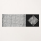 Grunge Metal Industrial Bord Style Yogamat (Voorkant (horizontaal))