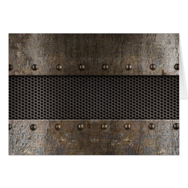 Grunge metalen achtergrond (Voorkant Horizontaal)