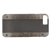 Grunge metalen achtergrond Case-Mate iPhone case (Achterkant (Horizontaal))