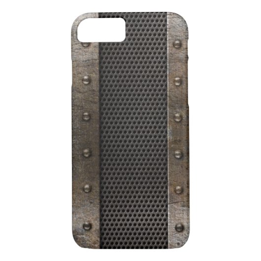 Grunge metalen achtergrond Case-Mate iPhone case (Achterkant)