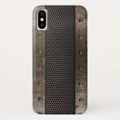 Grunge metalen achtergrond Case-Mate iPhone case (Achterkant)