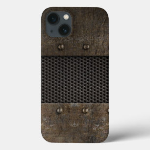 Grunge metalen achtergrond iPhone 13 hoesje