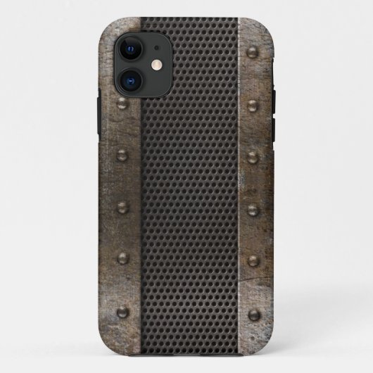 Grunge metalen achtergrond Case-Mate iPhone case (Achterkant)