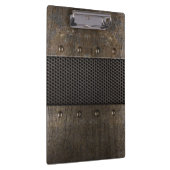 Grunge metalen achtergrond klembord (Rechts)