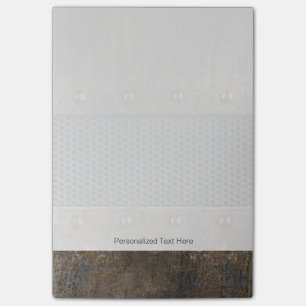 Grunge metalen achtergrond post-it® notes