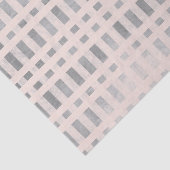 Grunge Metallic Silver Roos Blush Pset Decoupage Tissuepapier (Detail)